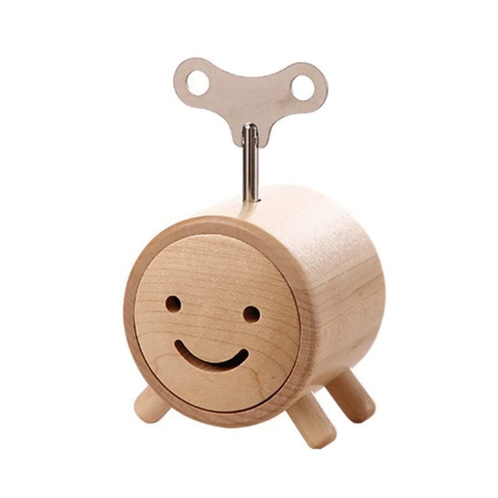 9420 Wooden Music Box 18-Note Wind-up Musical Boxs Gifts